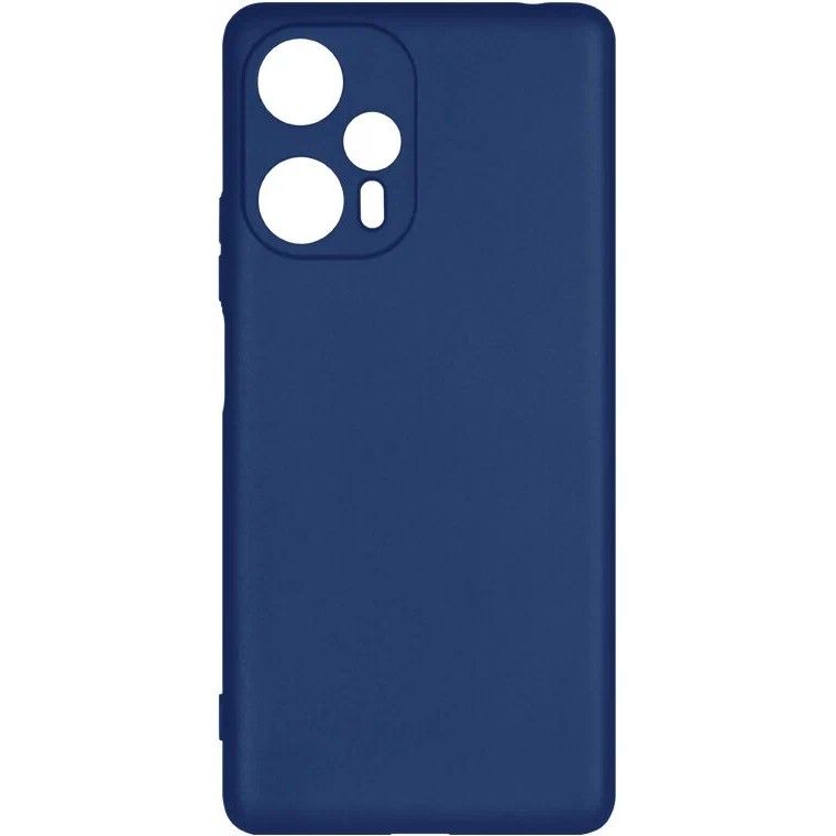 Силиконовый чехол DF для Xiaomi Poco F5/Xiaomi Redmi Note 12 Turbo DF poCase-14 (blue)