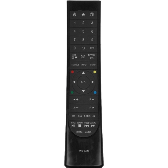 Пульт HUAYU для Telefunken, Harper, Scoole WS-3328 EXIT smart lcd tv