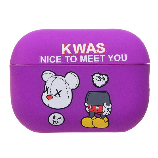 Силиконовый чехол Luxo Creative для AirPods Pro2 (86) (violet) (230980)