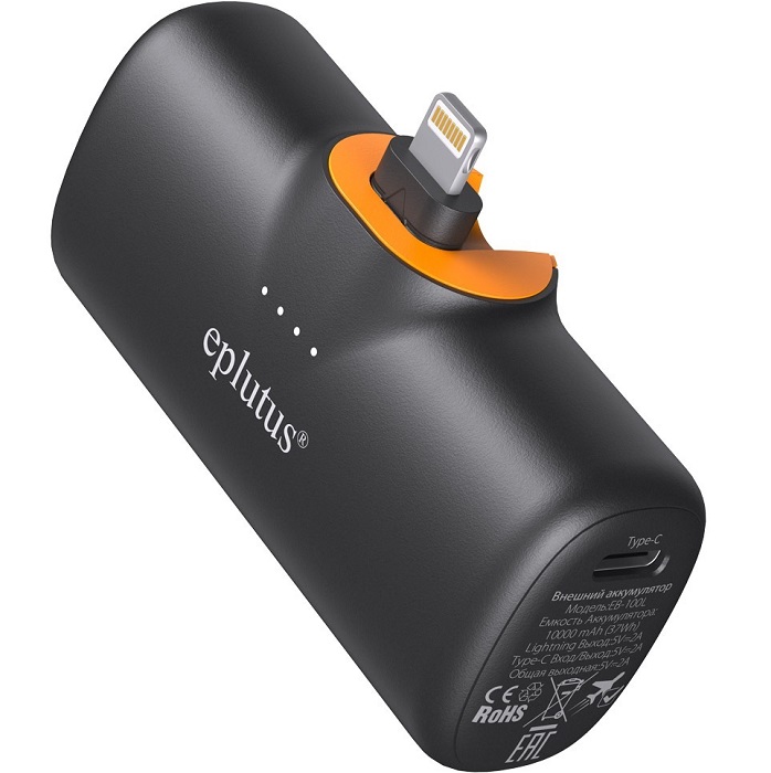 Внешний АКБ EPLUTUS EB-100L (10000mAh), черный