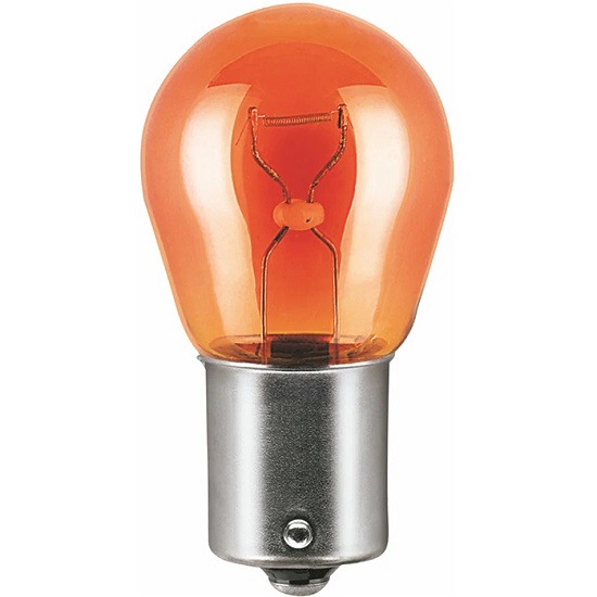 Лампа AVS Vegas 12V. PY21W(BAU15S) "orange" BOX 10шт. смещ.штифт