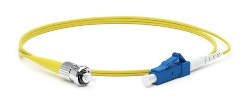 Патч-корд  2.0м HYPERLINE FC-S2-9-FC/UR-LC/UR-H-2M-LSZH-YL  SM 9/125 (OS2),  FC/UPC-LC/UPC, simplex, LSZH