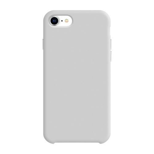 Задняя накладка Silicone Case для iPhone 5 (09 белый)