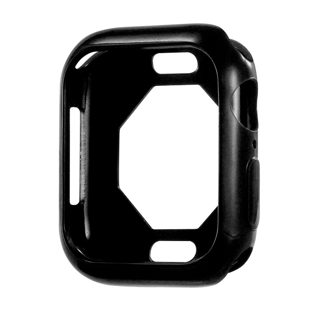 Силиконовый чехол MOBI для Apple Watch 38mm силиконовый чёрный