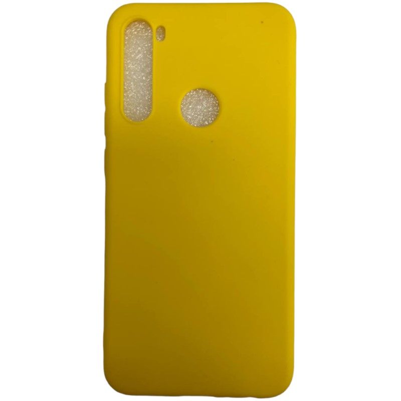 Задняя накладка ZIBELINO Soft Matte для Xiaomi Redmi Note 8 Yellow
