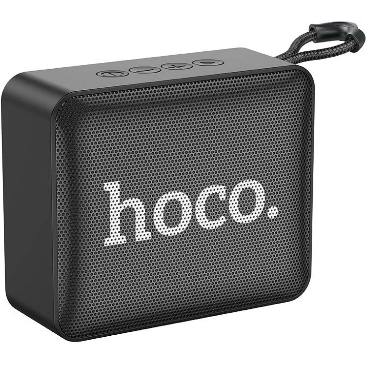 Колонка портативная HOCO BS51 Gold brick, чёрный