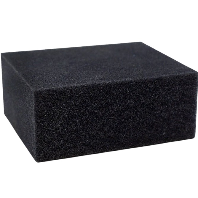 Губка GRASS IT-0453, черная 120*100*50 мм