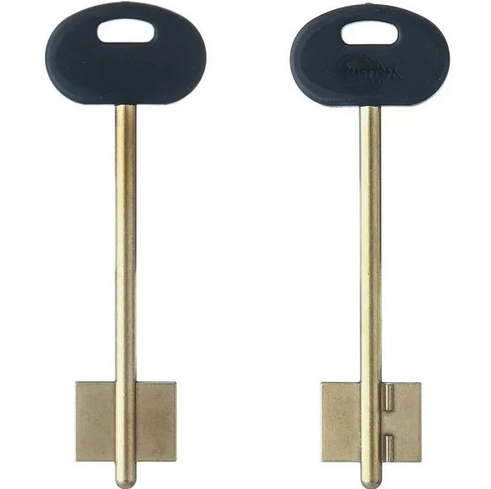 Заготовка ключа Меттэм-4 107*22,2*17,8 мм. лат., с пластиком