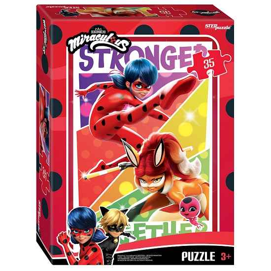 Пазл Step Puzzle 35 "Леди Баг и Супер-Кот" (ZAGTOON – METHOD)