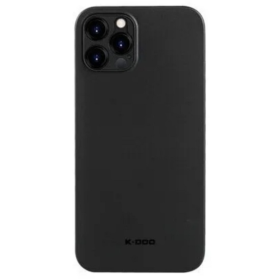Задняя накладка KZDOOO Air Skin для iPhone 15 Pro Black