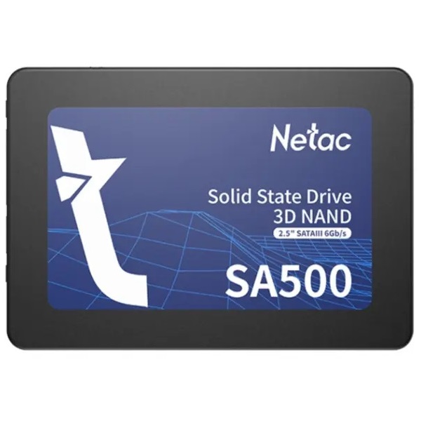 Накопитель SSD 2.5" 120Gb Netac SA500 NT01SA500-120-S3X TLC SATA-III