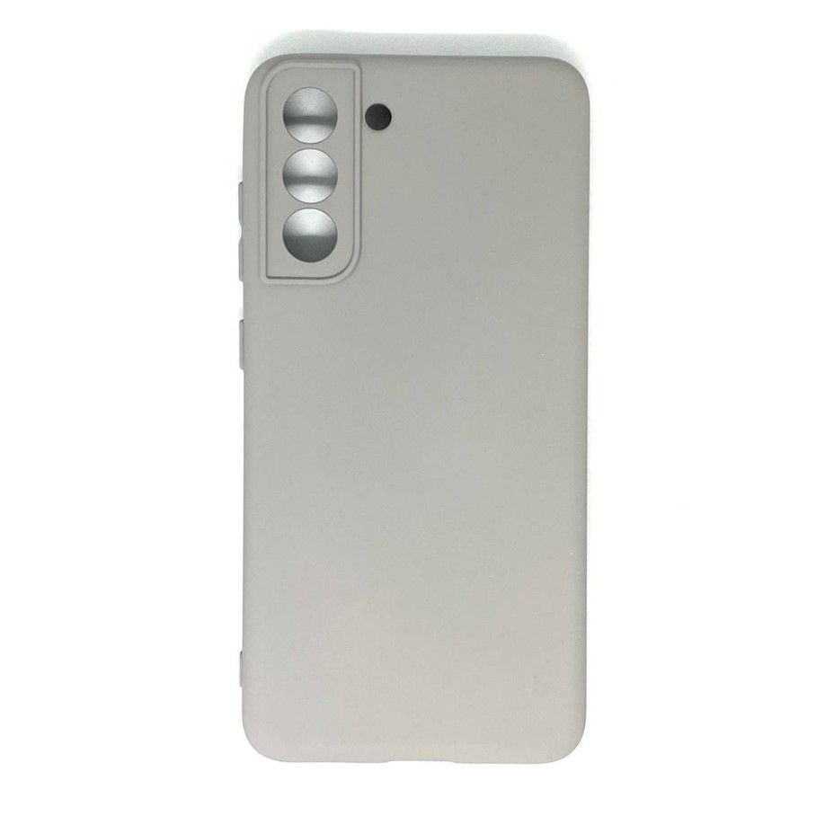 Задняя накладка ZIBELINO Soft Case для Samsung S21FE (5G) (серый)