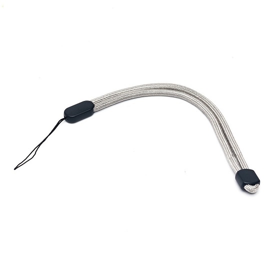 Шнурок на руку текстильный (white)