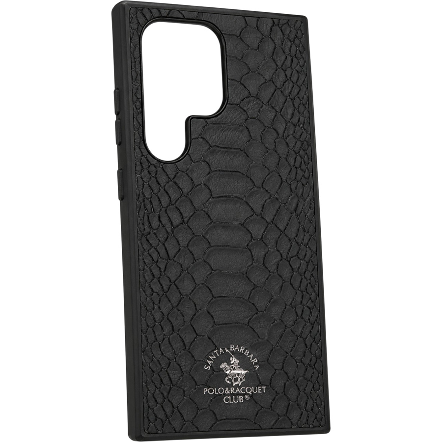 Задняя накладка SANTA BARBARA KNIGHT для Samsung Galaxy S24 Ultra Black KeePhone Combo Set