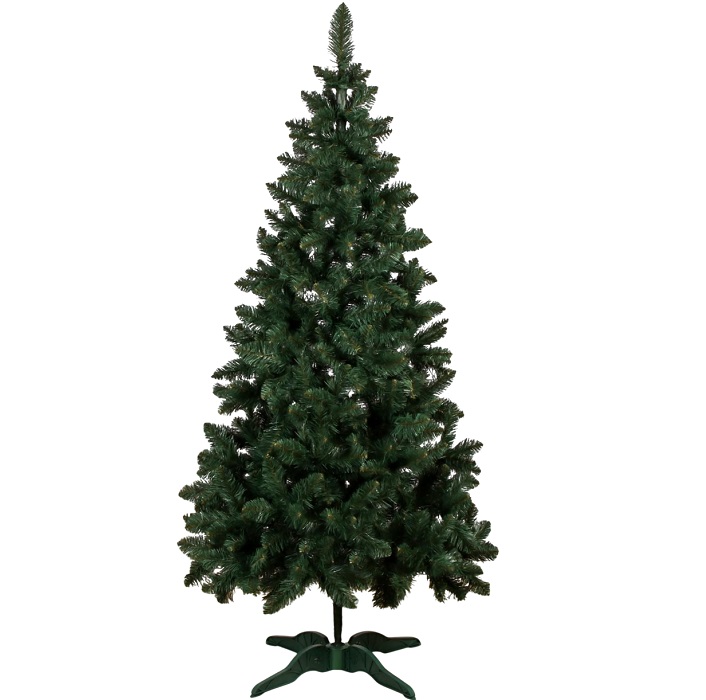 Ёлка искуственная «Байкальская», 210 см, ПВХ ветки отгибаются
