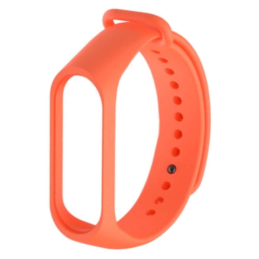 Силиконовый ремешок NONAME для Xiaomi Mi Band 3/4 silicon loop Orange