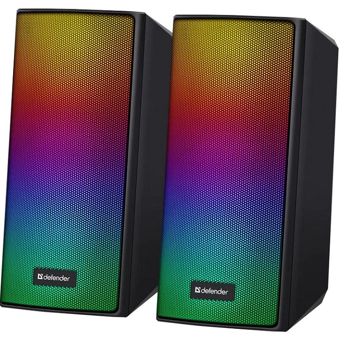 Колонки 2.0 DEFENDER Spitfire 92*3Вт)