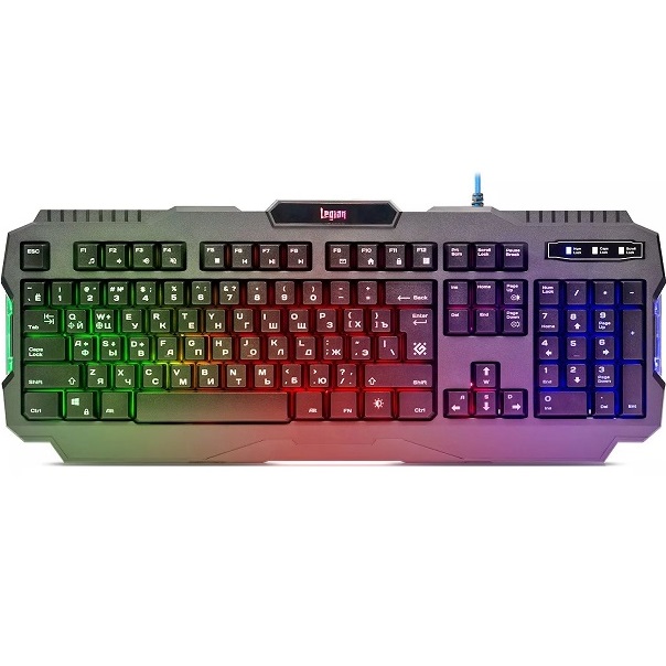 Клавиатура DEFENDER Legion GK-010DL, черный