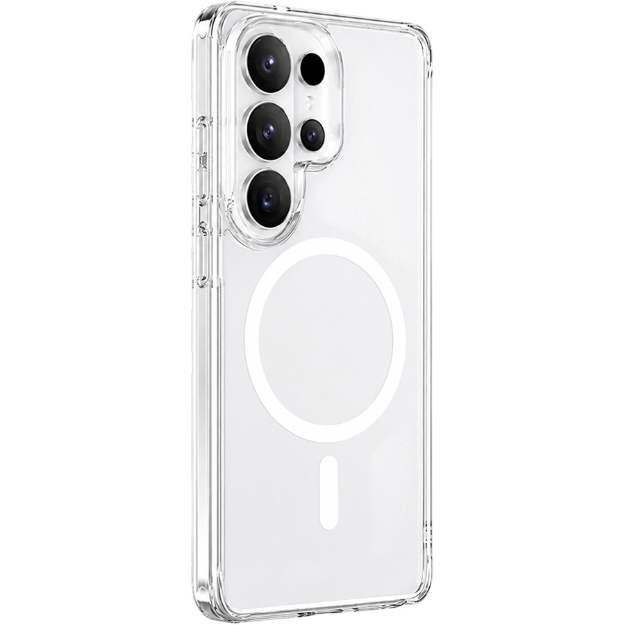 Задняя накладка KEEPHONE HYBRID NON-YELLOWING TRANSPARENT MAGSAFE CASE для Samsung Galaxy S26, CLEAR