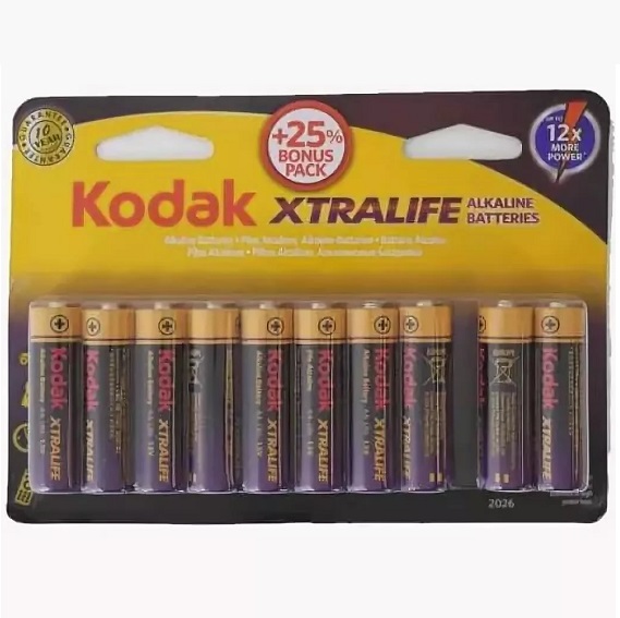 Элемент питания KODAK LR03 BL-10 XTRALIFE [K3A-8+2]