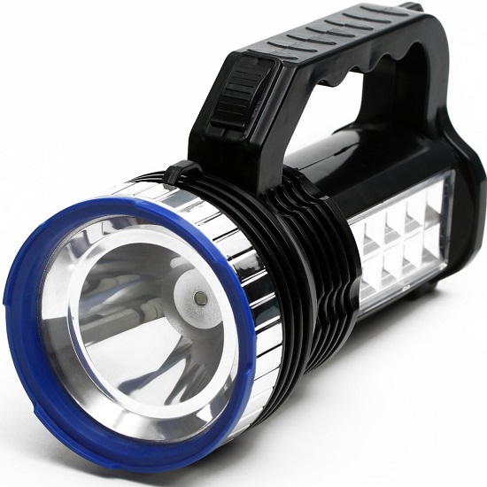 Фонарь светодиодный аккумуляторный ручной, 1200 мАч, 11 LED, 2 режима, 17 х 9.5 х 7.3 см 1134506