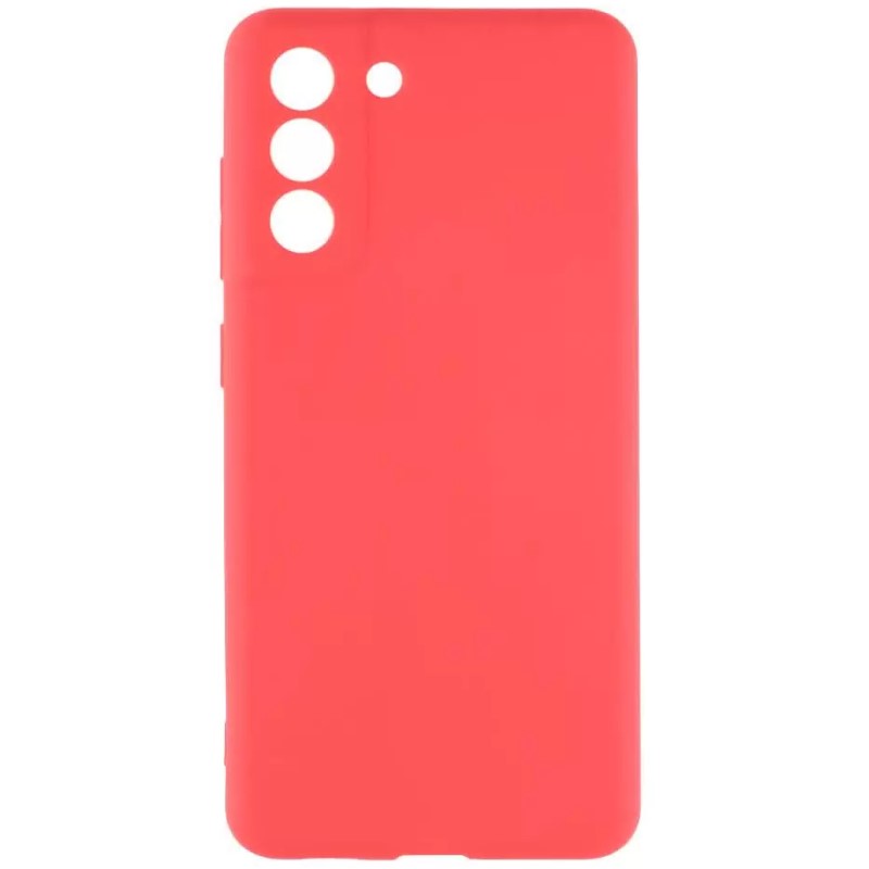 Задняя накладка ZIBELINO Soft Matte для Samsung Galaxy S21FE (красный) защита камеры