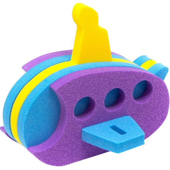 Набор для творчества. 3D Игрушка из EVA. Подводная лодка. в конверте 18*1*25 см