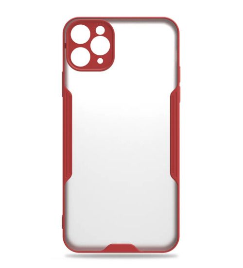 Задняя накладка BUBBLE для iPhone 12 Pro Max (Красный)