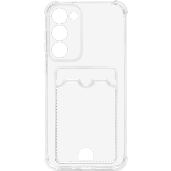Силиконовый чехол  DF для Samsung Galaxy S23+ DF sCardCase-07 с отделением для карты