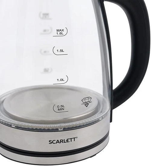 Чайник электрический Scarlett SC-EK27G30 сталь