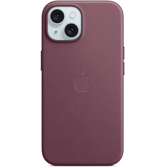Силиконовый чехол FineWoven для iPhone 15 Mulberry