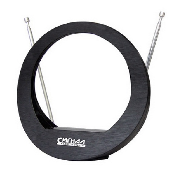 Антенна комнатная СИГНАЛ SAI 613 активная, усы 1м кабель 3м