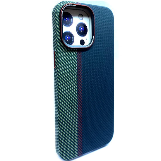 Задняя накладка LUXO MagSafe для iPhone 15 Pro чёрный, серый, разноцветный узор