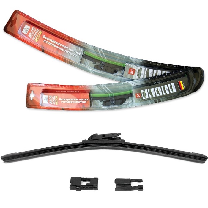 Дворник бескаркасный AVS Multi-Cap 5в1 MC-20 (50см)