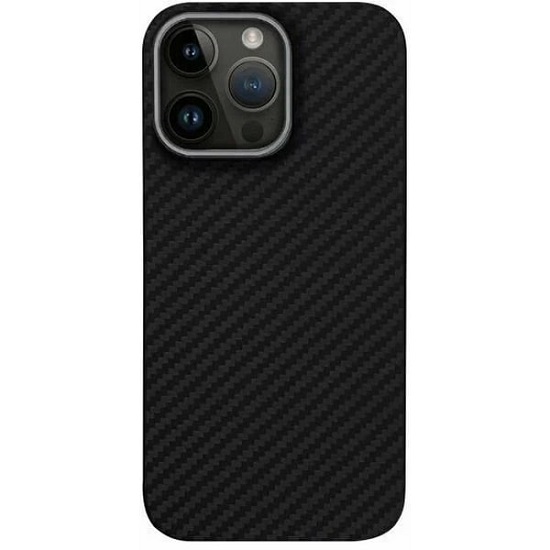 Силиконовый чехол KZDOO для iPhone 15 Kevlar Black