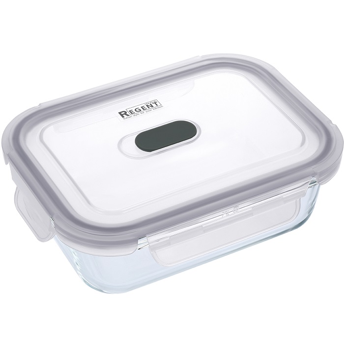 Контейнер стеклянный REGENT Linea Desco 93-DE-CA-20-400, прямоугольный, 0,4л