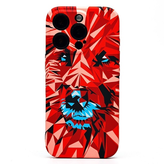 Задняя накладка Luxo Creative для iPhone 16 Pro (146) (red) (237857)