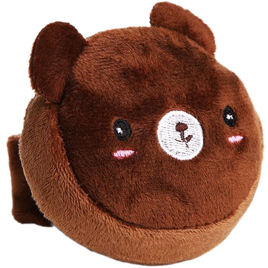 Кошелёк-браслет на молнии, цвет коричневый 9935775