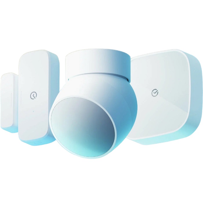 Комплект умных датчиков + умный хаб Sber, SBDV-00068R, Zigbee 3.0, Белый