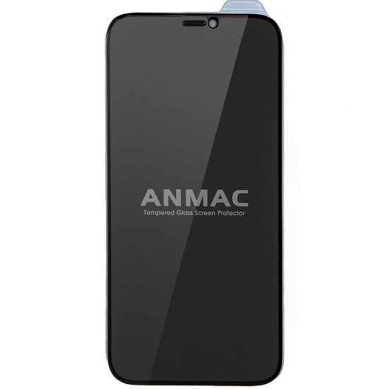Противоударное стекло 3D ANMAC для iPhone 12/12 Pro Privacy с сеточкой