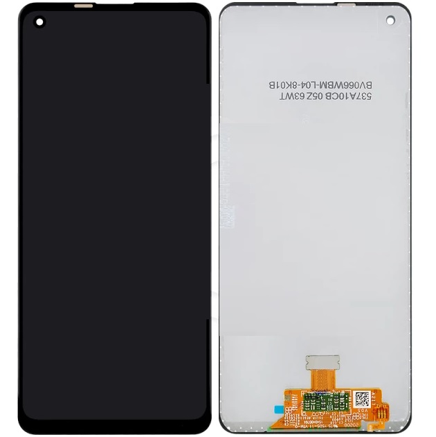 Дисплей для Samsung A217F Galaxy A21+ тачскрин (черный) 100%