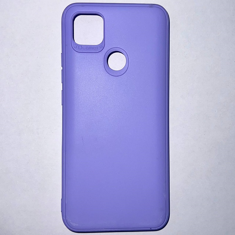 Задняя накладка Мобилис для Xiaomi Redmi 9C/10A, лавандовый , матовая с защитой камеры