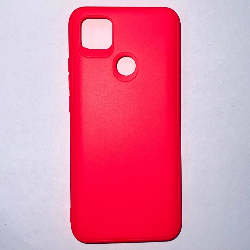 Задняя накладка Мобилис для Xiaomi Redmi 9C/10A, фуксия , матовая с защитой камеры