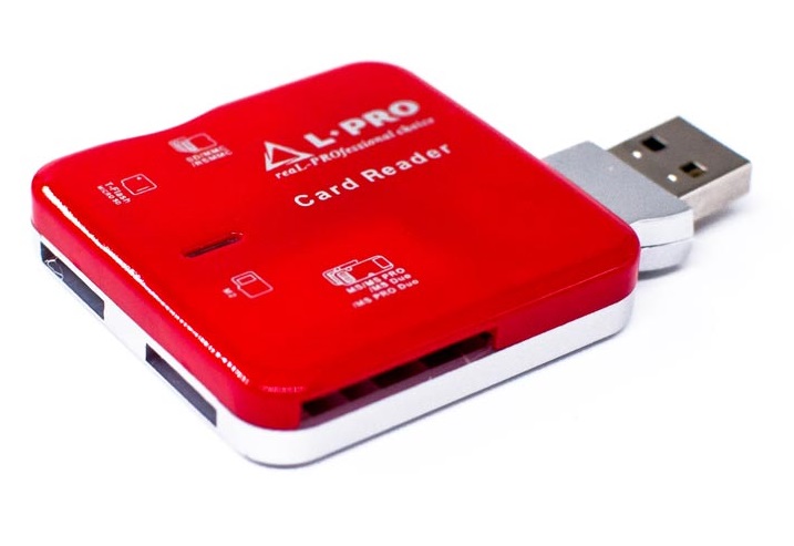 Картридер L-PRO 1140 красный