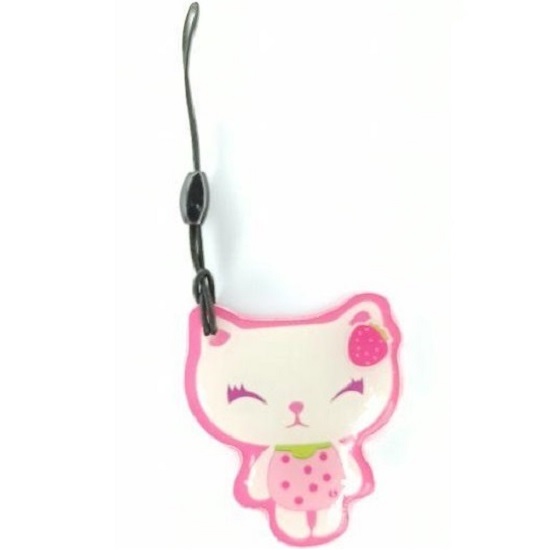 Ключ для домофона "Китти" с клубничкой