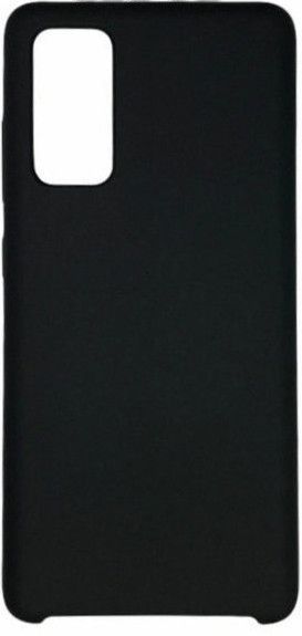 Задняя накладка SILICONE COVER для Samsung Galaxy S20FE черный