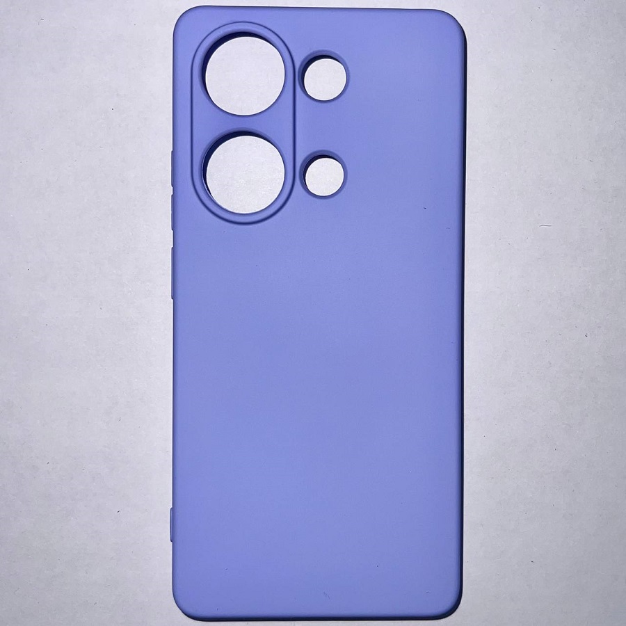 Силиконовый чехол NANO для Xiaomi Redmi NOTE 13 PRO (4G)/POCO M6 PRO (4G) лиловый