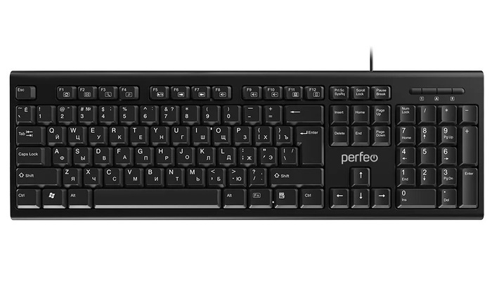 Клавиатура PERFEO PF-6106-USB чёрная