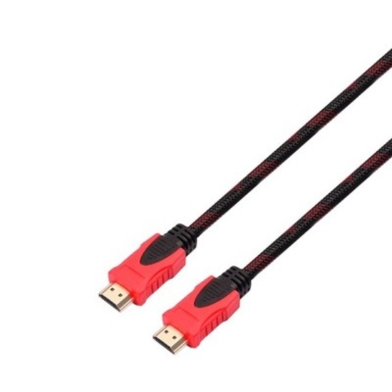 Кабель HDMI <--> HDMI  1.0м EXPLOYD Easy EX-K-1409 черный/красный, v1.4