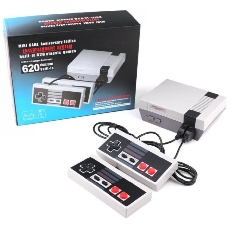 Приставка DENDY TV MINI 8BIT GAMPS 620 Белая